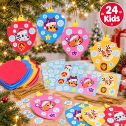 Paw Patrol Christmas Ornament Craft for 24 Kids